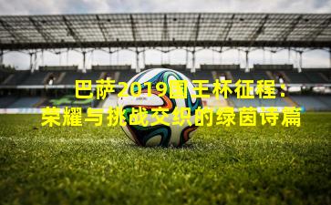 巴萨2019国王杯征程:荣耀与挑战交织的绿茵诗篇